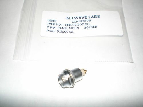 Connector, 7 pin lemo for sale