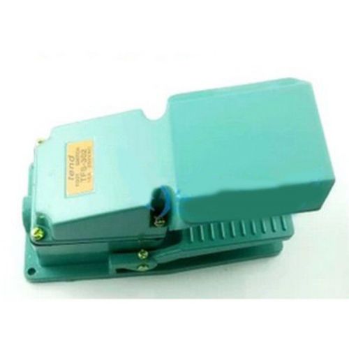 TFS-302 NC/NO Momentary Al Antislip Industrial Foot Pedal Switch 15A 200*100mm