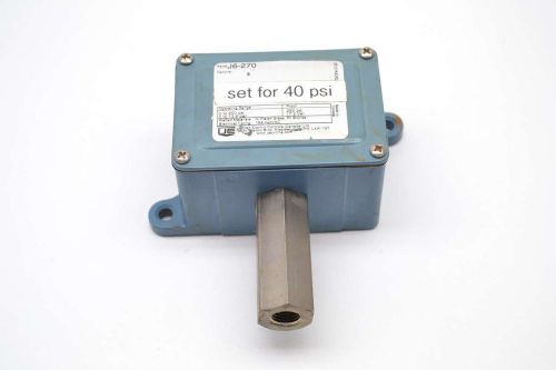 Ue united electric j6-270 4x 0-200 psi 13.8 bar pressure 480v-ac switch b439822 for sale