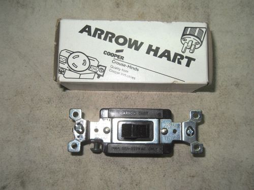 (d3) 1 nib cooper crouse hinds arrow hart 1221 ac switch for sale