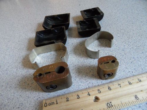 Vintage Western Electric KS-5537 Dual Gauge Cable Clamps Lot of 2 - FREE SHIP