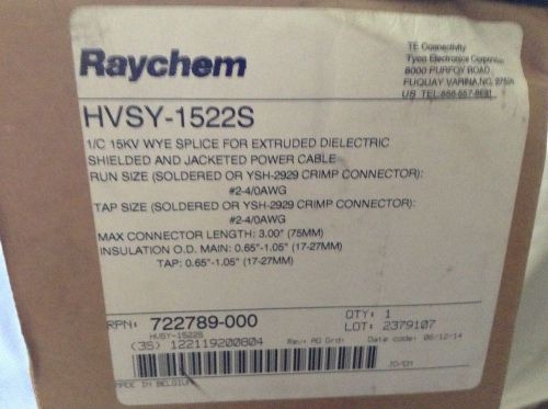 Raychem wye splice 15kv (not elastimold) for sale