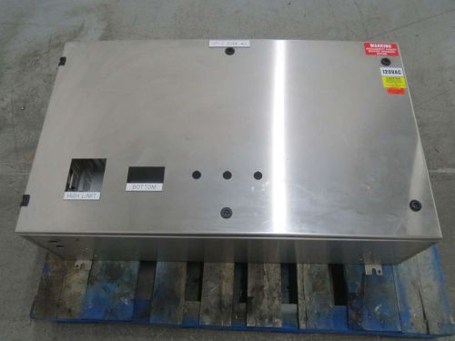 RALSTON V-SS-244010 24IN STAINLESS 40IN 10IN ELECTRICAL ENCLOSURE B374792