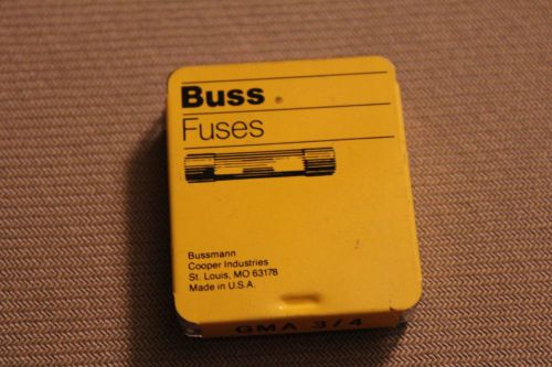 Buss fuses gma 3/4 for sale