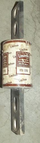 Limitron KLU-1200 1200 Amp 600volt TimeDelay current limiting Fuse Buss Quality