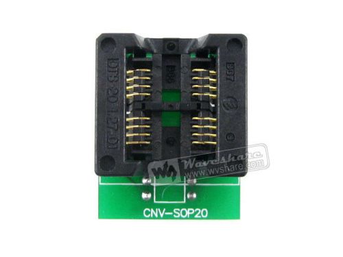 Sop8 to dip8 2-units sop 8 ic test socket programming adapter for sop8/so8/soic8 for sale