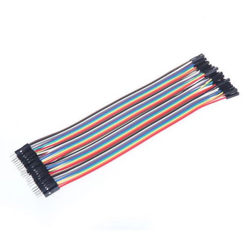 40PCS 20cm 2.54MM Dupont wire jumper cable male to female 1P-1P For Arduino