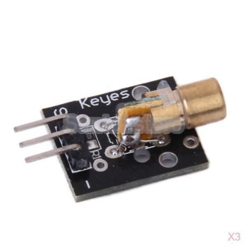 3x 650nm laser diode sensor pcb module for electronic arduino diy for sale