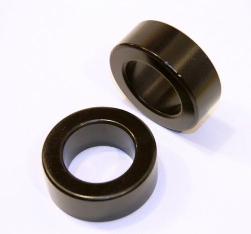 Toroid Core, 2&#034; Power Ferrite 51mm  black epoxy coat, equivalent to N87  Qty:2-: