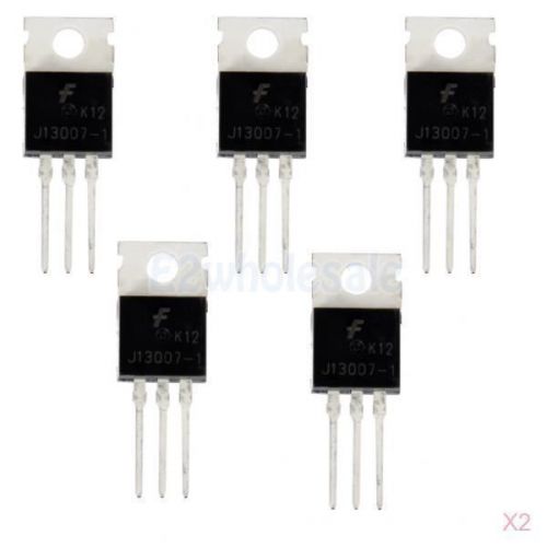 10pcs 13007 13007G TO-220 8A NPN Power Transistor For Switching Power Supply