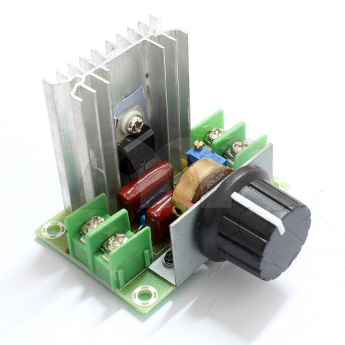 110V 1000W Speed Controller SCR Voltage Regulator Dimming Dimmers Thermostat hg