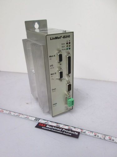 LinMot E210-VF Force Velocity Servo Amplifier 24-48VDC D-Sub 9-Pin COM Port