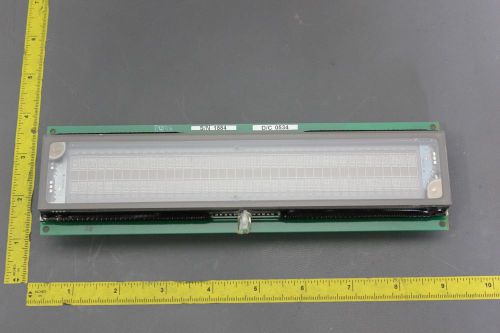 NEW IEE ALPHANUMERIC FLUORESCENT DISPLAY 2X40 CHARACTER 03601-51-080 B(S7-3-69)