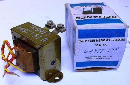 Reliance replacement oem transformer tr-9911 64977-51r nib for sale