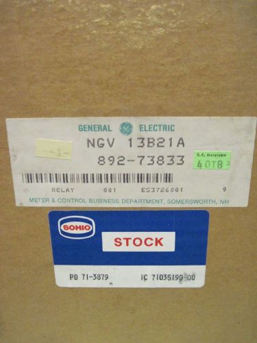 GENERAL ELECTRIC AC Undervoltage Relay 12NGV13B21A***NEW***