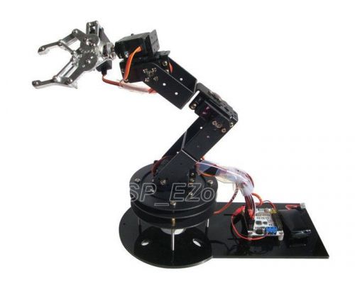 6 dof mechanical arm 6 axis 3d rotation robot bracket chassis(no servo) for sale