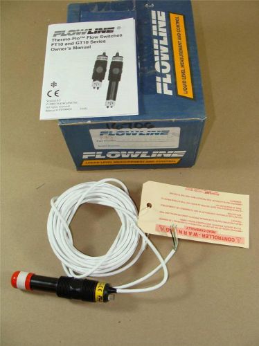 New flowline ft10-1405 thermo-flo liquid flow switch 3/4&#034; npt 25&#039; long cable for sale