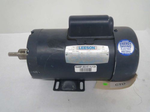 Leeson c4c11fb5a ac 1/3hp 115v-ac 1140rpm u48 1ph electric motor b352451 for sale