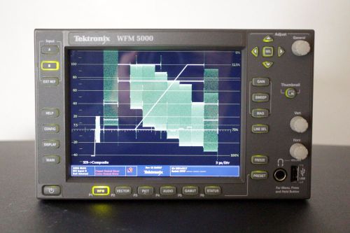 Tektronix WFM5000 SD/HD-SDI Waveform Monitor, LIGHTLY USED! 14 DAY WARRANTY !
