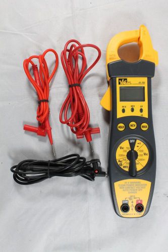 Ideal 61-702 4-in-1 clamp meter test tool clampmeter multimeter 200a 1000v nice! for sale
