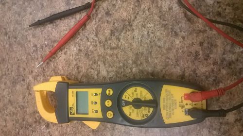 Used Ideal 61-704 CLAMP METER W/TRMS,NCV,SHAKER