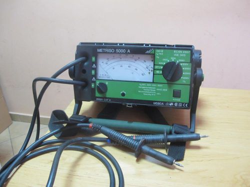 METRISO 5000A - Insulation Tester for High Voltage + Generator Z580A