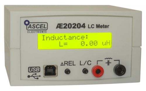 Ae20204 high precision lc meter kit with rs232/usb, machined case, smd tweezers for sale