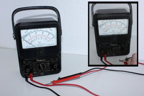 Simpson 260 Series 3 Voltage Ohm Milliammeter Current Battery Tester WORKING!