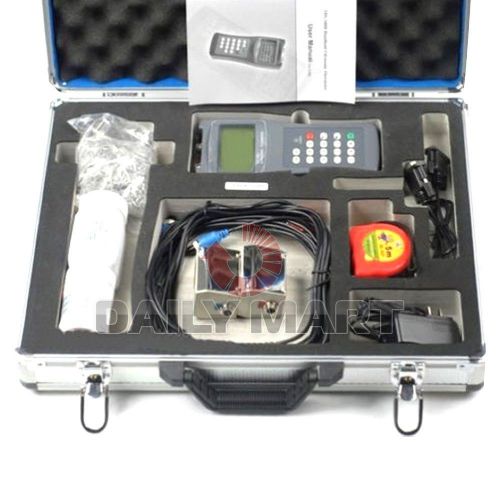 New TDS-100H-M1 Ultrasonic Handheld Flow Meter Tester Flowmeter DN50-700mm