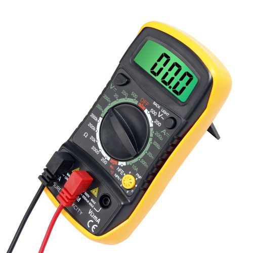 Etekcity digital multimeter voltmeter ammeter ohmmeter ac dc tester meter fk830l for sale