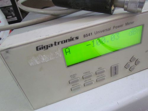 GIGATRONICS 8541 POWER METER WITH 80301A SENSOR- nice Giga-tronics
