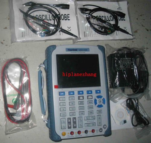 Handheld isolated oscilloscope scopemeter 200mhz 1gs/s 2m memory &amp; dmm usb 1202s for sale