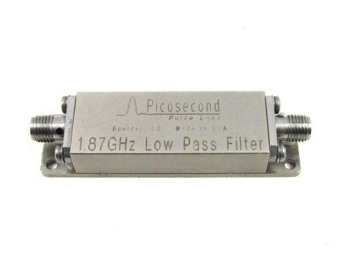 Pulse labs picosecond 1.87ghz low pass filter 5915-100-1.87ghz for sale