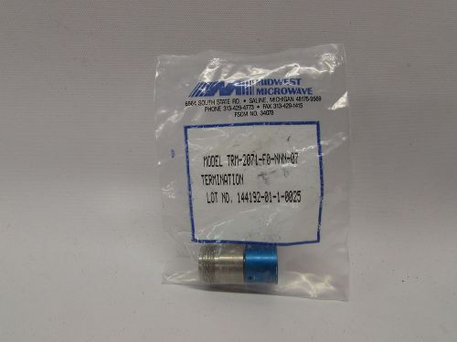 Midwest microwave 2071  (f) 50-ohm coaxial termination load dummy 2w n type 4ghz for sale