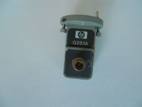 HP Q281A WR22-2.4mm(f) coaxial waveguide adapter 33-50 GHz