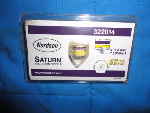 NEW IN PACKAGE NORDSON SATURN .014 IN./.36MM PRECISION INDUSTRIAL NOZZLE