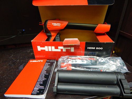 New- Hilti HDM -500 Manual Dispenser, Cartridge, HIT-RE 500