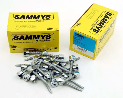 (25) Sammys 1/4-20 x 2 Threaded Rod Hanger for Steel 8027957 Self-Drilling