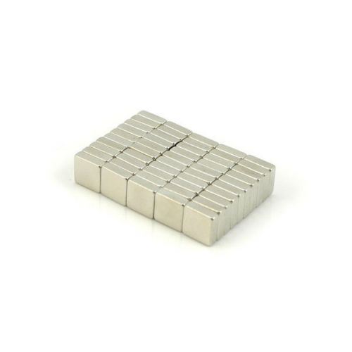 50pcs 6x6x2mm Block Neodymium Super Refrigerator Magnets Rare Earth Craft N35