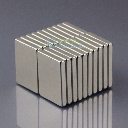 20pcs N50 Supper Strong Block Cuboid 20 x 15 x 3 mm Rare Earth Neodymium Magnet