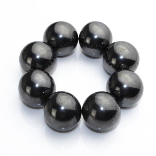 EIGHT 8 Magnet 1 Inch (26mm) Spheres Balls Charcoal Black BRAND NEW IN BOX