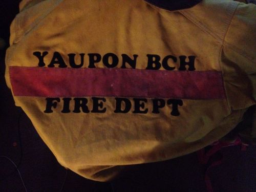 FYREPEL OSX FIRE DEPT FIREMAN FIREFIGHTER TURNOUT BUNKER COAT 46 120714