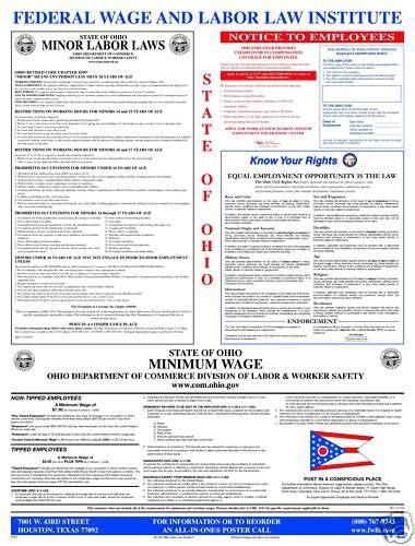 Ohio (OH) All-In-One Labor Law Poster
