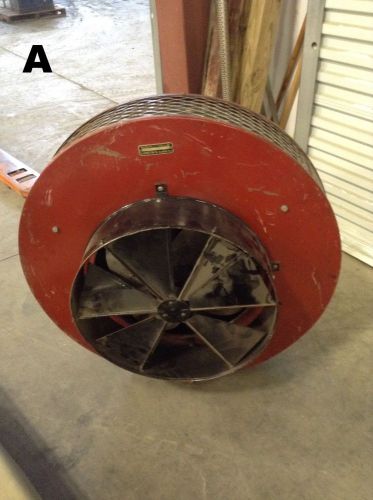 Clarage Fan Driven Heat Exchanger Heater Model 74-V 1-1/2&#034; NPT Ports