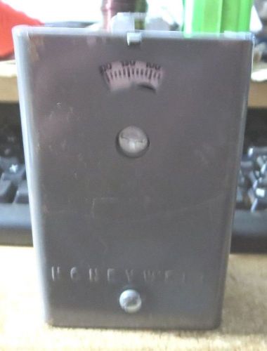 vintage industrial Honeywell wall thermostat LA409B