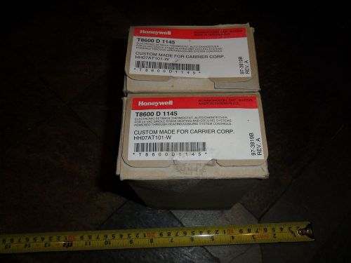 Honeywell T8600D 1145 Thermostat Carrier HH 07AT 101-W Celsius Only NIB 2 for 1