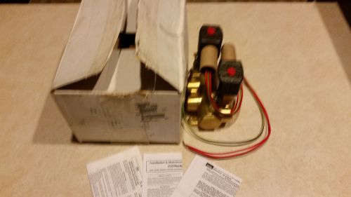 Asco Red-Hat II Solenoid Valve EF8344G080MO 3/8&#034; 120V 4Way