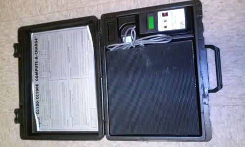 Refrigerant Scale CPS CC100/CC100E COMPUTE-A-CHARGE