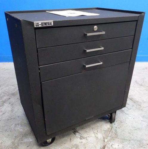 US GENERAL 3 DRAWER ROLLER CABINET TOOL CHEST BOX ROLL AWAY MODEL 67420