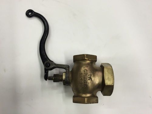 Crane 1-1/2&#034; steam whistle valve
